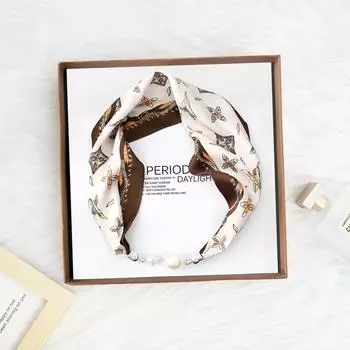 Шелковый шарф с магнитной присоской, шелковый шарф, ленивый, тонкий, дизайн, имитация шелкового ожерелья, модное, универсальное, самоприсоской, украшение, длинная 57*13CM