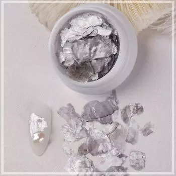 Shell Flakes Decals DIY Nail Art Stickers Manicure Accessory Nail Sequins 3D Nail Art Decorations 2