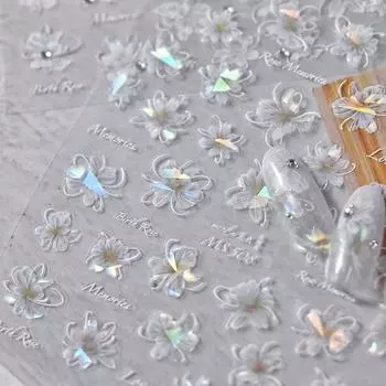 Shell Light Beauty Полупрозрачные Большие Наклейки Dascillidae Сделай Сам Творческий Декор MS508