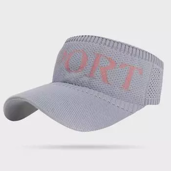 Shell-like Bonnet Women s Summer Sun Shade Vinyl Topless Hat Sun Protection Sun Hat Big Brim Sun-Proof Hat UV Protection Knitting English Gray Upgrade