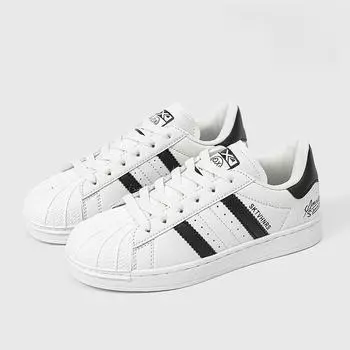 Туфли-ракушки с разрезами на носке, белые, женские, осенние, низкие, плоские, для скейтбординга, спортивная, универсальная, повседневная обувь для женщин 36