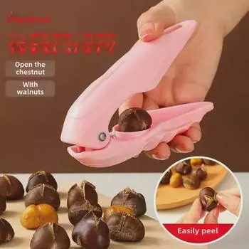 Шеллер для каштанов : Инструмент для открытия клипс для легкого поперечного отслаивания. чёрный