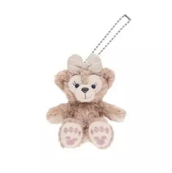 Shellie May Plush Charm Duffy Friends Keychain Plush Strap Disney Sea & Tokyo Limited коричневый