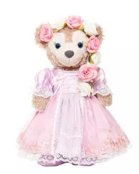 Shellie May Rapunzel Style Costume Clothes Single Item Plush Toy Sold Separately For Plush S Size Clothes Rapunzel Dress Purple Flower Princess