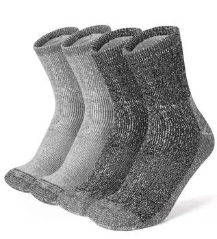 шерсть для зимы крайне не легко Шерсть для альпинизма холодный теплый пот спортивный комплект из 2 [HASOME] Мужские носки, толстые, [очень теплые,