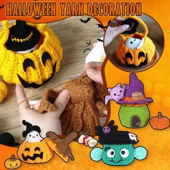 Шерсть крючком Материал Пакет Вязание крючком Милая кукла крючком Набор ручной работы Украшения ручной работы One Size