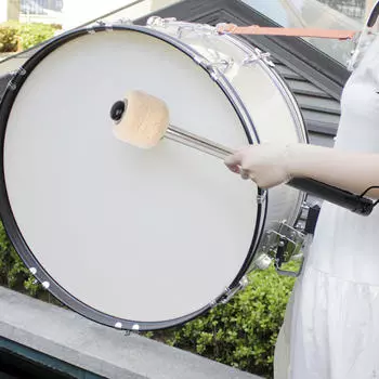 Шерстяная головка для валяния, барабанный молоток, инструментальная часть, портативные ударные палочки, противоскользящие барабанные палочки для