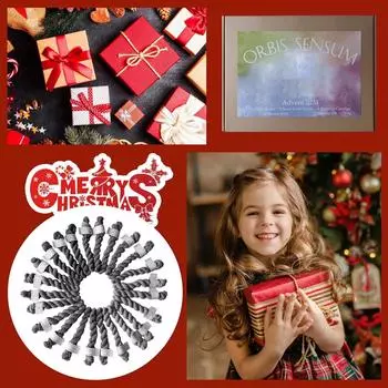 Шерстяная тканая нить поступает в качестве рождественского календарного подарка One Size