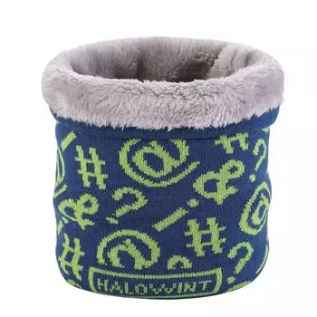 Шерстяной вязаный шейный шарф, модный зимний теплый шарф, кольцо, мужские и женские шарфы, наружные лыжные альпинистские шейные шарфы для женщин One Size