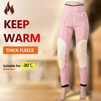 Шерстяные леггинсы, женские бархатные толстые осенние и зимние эластичные теплые брюки с высокой талией, хлопковые брюки 2XL