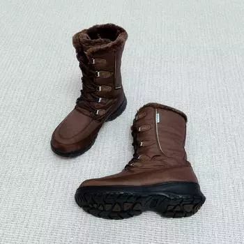 Шерстяные уличные водонепроницаемые зимние ботинки женские зимние мягкие непромокаемые ботинки для женщин теплые нескользящие хлопковые ботинки на платформе до середины икры 35