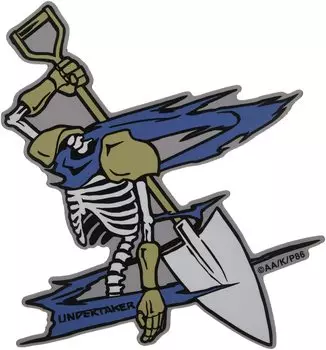 Шесть Гробовщик Магнитная Наклейка 86-Восемьдесят