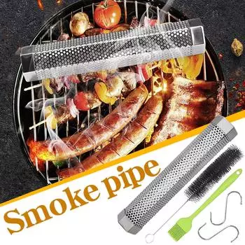 Шесть ромбовидных фруктовых деревянных ящиков для барбекю, набор кистей, инструмент для барбекю