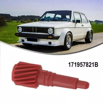 Шестерня привода троса спидометра 171957821B для Golf 1.6 1.8 1982 1992 Красный пластик для Golf MK1 / MK2 1980-1993 Инструменты для ремонта автомобиля CHINA