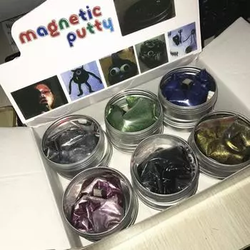 Шестицветная магнитная игрушка для снятия стресса, детский подарок ручной работы One Size