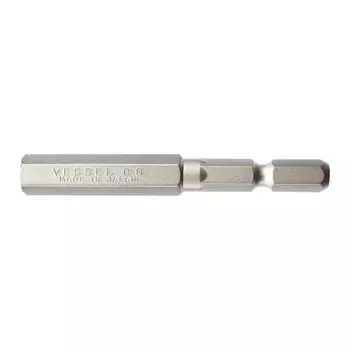 Шестигранная бита VESSEL Ширина под ключ 8 x 65 мм SM16H080