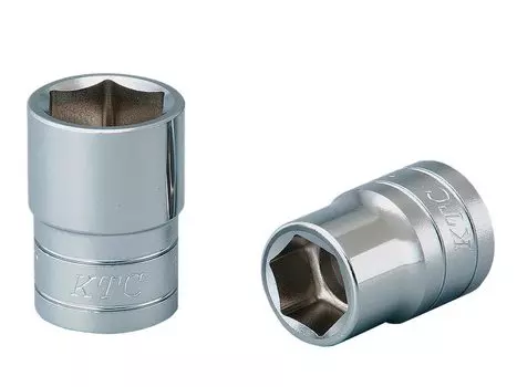 Шестигранная головка Kyoto Machinery Tools B4138 Размеры в дюймах x Привод x Всего 41 мм 1 шт. (КТК) квартиры: Угол 1-3/8: 12.7 длина: