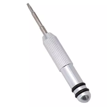 Шестигранная отвертка 75 мм, черная/серебристая, высота 1,5 мм, маленькая, сверхтвердая серебряный