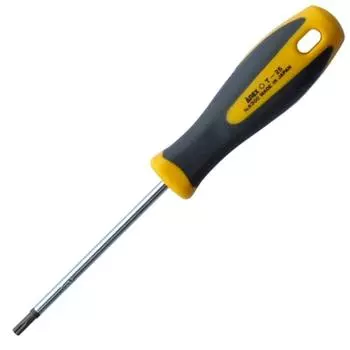 Шестигранная отвертка ANEX T25 x 100 с отверстием 12 шт. № 6300 [Оптовая закупка]