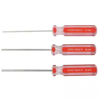 Шестигранная отвертка с одинарной плоской головкой, шестигранная стальная игрушка 2.5mm