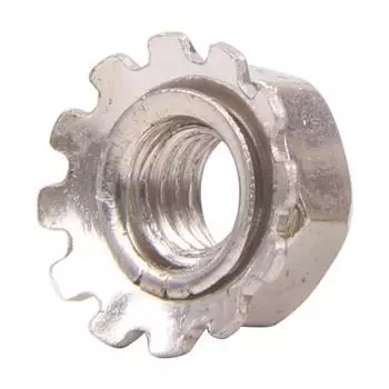 Шестигранная стопорная гайка типа K из нержавеющей стали 304 - M3/M4/M5/M6 M3