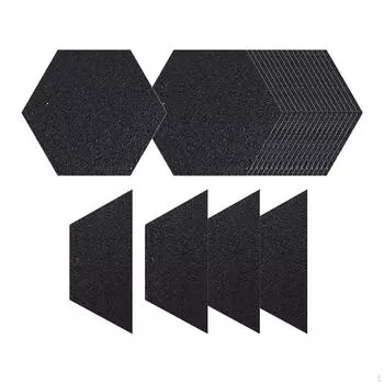 Шестигранные накладки на доску для серфинга Deck Grip Mat Professional Surfpad без воска для паддлборда Fish Frosted Surface