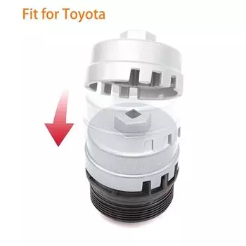 Шестигранный гаечный ключ для масляной сетки Профессиональный алюминиевый ключ для автомобильного масляного фильтра Ключ для Toyota Prius Corolla Rav4 Matrix Lexu