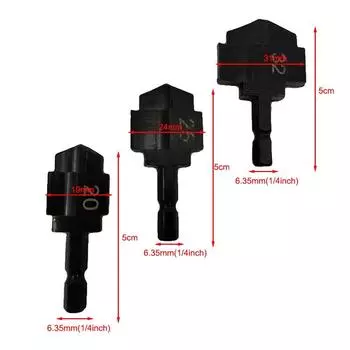 Шестигранный хвостовик водопроводного инструмента PPR подъемное ступенчатое сверло