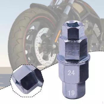Шестигранный инструмент для оси для снятия мотоциклетного колеса, ремонта, многоцелевой, прочный привод шпинделя