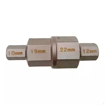 Шестигранный инструмент для оси мотоцикла, 10 мм 12 мм 19 мм 22 мм Снятие Простой в использовании Адаптер Шпиндель