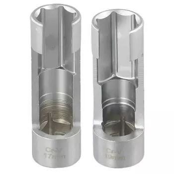 Шестигранный ключ для снятия трубки дизельного инжектора, ключ для датчика кислорода, ручной инструмент для снятия втулки масляной трубы 17/19 мм