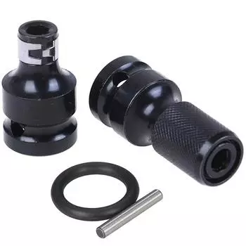 Шестигранный ключ с храповым механизмом от 1/2 дюйма до 1/4 дюйма, переходник, гаечный ключ, ударный инструмент 1