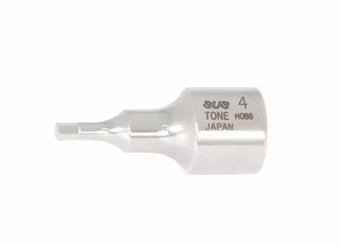 Шестигранный ключ TONE SUS Угол привода Ширина под ключ 4 мм S4H-04 12,7 мм (1/2 )