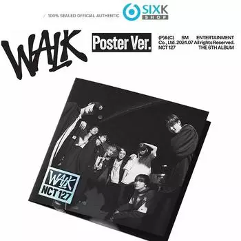 Шестой альбом NCT 127 [WALK] (ПОСТЕР Версия) POSTER VER