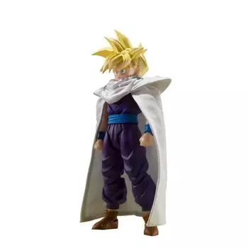 SHFiguarts Dragon Ball Z Super Saiyan Son Gohan - Воин за пределами Гоку - Приблизительно. 110 мм ПВХ, АБС и ткань окрашенная подвижная фигурка