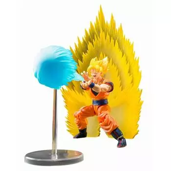 SHFiguarts Dragon Ball Z Super Saiyan Son Goku Effect Parts Set - Телепортация Камехамеха - Приблизительно. Окрашенная подвижная фигура из АБС и ПВХ, 150 мм