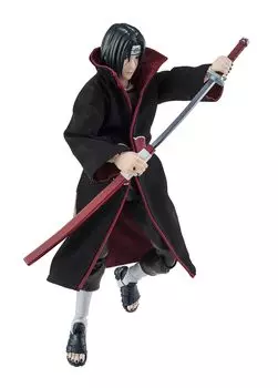 SHFiguarts NARUTO Itachi Uchiha -NARUTOP99 Edition- Приблизительно 155 мм ПВХ, АБС и ткань окрашенная подвижная фигурка