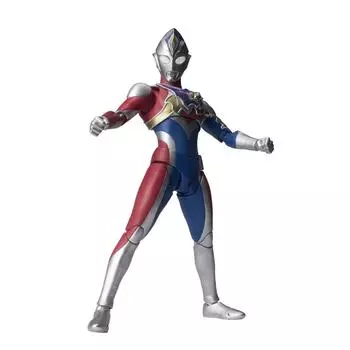 SHFiguarts Ultraman Decker Flash Тип Приблизительный. Окрашенная подвижная фигура из АБС и ПВХ, 150 мм