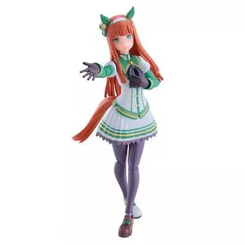 SHFiguarts Uma Musume Pretty Derby Silence Suzuka примерно 134 мм, окрашенная подвижная фигурка из АБС и ПВХ