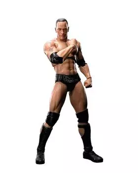 SHFiguarts WWE Рок (Рок) приблизительно. 160 мм подвижная фигурка из ПВХ и АБС