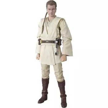 SHFiguarts ЗВЕЗДНЫЕ ВОЙНЫ: Скрытая угроза Оби-Ван Кеноби (Эпизод I) (Версия для перепродажи) приблизительно. 155 мм подвижная фигурка из окрашенного ПВХ и АБС-пластика