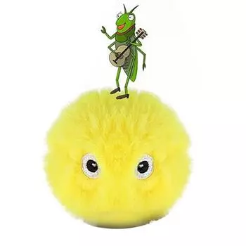 Щебечущий мячик для кошки Интерактивная игрушка-мячик с кошачьей мятой со звуком птиц, лягушки, сверчков, активируемая при касании, игрушка для упражнений для котят для домашних кошек