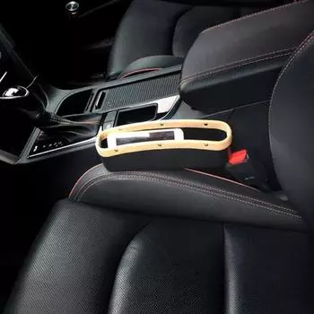 Щелевой ящик для хранения автомобильного сиденья, карманный органайзер с прорезью для сиденья, универсальный органайзер для автомобильного сиденья, держатель для карт, телефона, карманный ключ чёрный