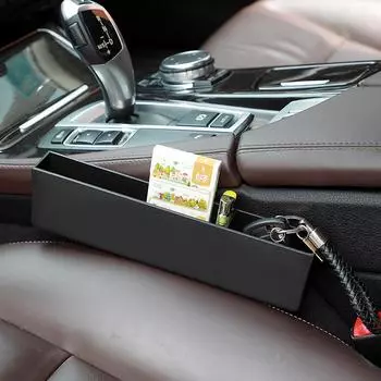 Щелевой ящик для хранения автомобильного сиденья, карманный органайзер с прорезью для сиденья, универсальный органайзер для автомобильного сиденья, держатель для карт, телефона, карманный ключ