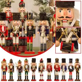 Щелкунчик Солдат Кукольные Рождественские Украшения One Size