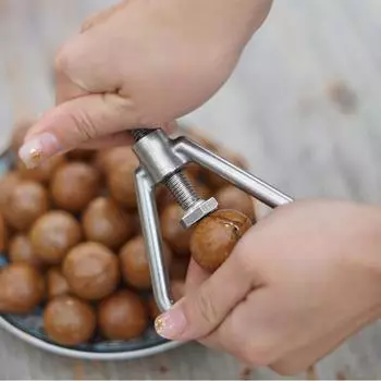 Щелкунчик, зажим для каштанов, щипцы для грецких орехов, многофункциональный инструмент для каштанов из нержавеющей стали, открывалка для орехов, грецких орехов, кухонные инструменты для измельчения CHINA
