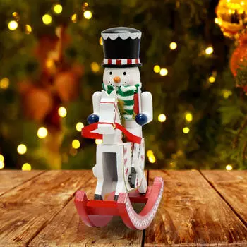 Щелкунчики Лошадка-качалка Щелкунчик Фигурки для спальни Фотореквизит Полка