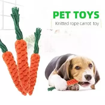 Щенок хлопковый узел веревки для жевания домашних собак зубы чистые веревка для домашних собак устойчивая к укусам жевательная плетеная игрушка принадлежности для игр в карре H1G5