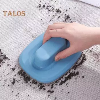 Щетка для экрана с гибкой щетиной Эргономичная ручка Легко чистить Влажным и сухим способом Ручной инструмент для чистки экрана синий