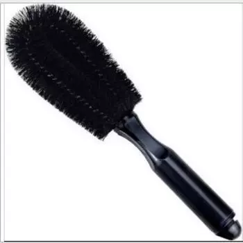 Щетка для автомобильных колес Инструмент для мойки автомобиля Щетка для шин Мягкая щетина Чистящая маленькая щетка Щетка для автомобильных дисков Чистящие принадлежности One Size чёрный